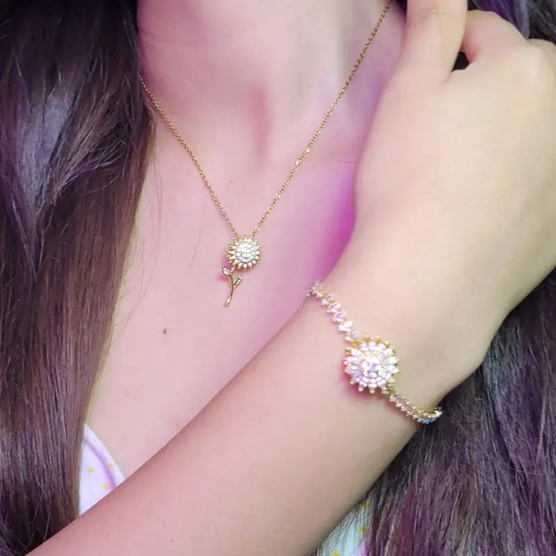 PULSERA GIRASOL ANTI ANSIEDAD