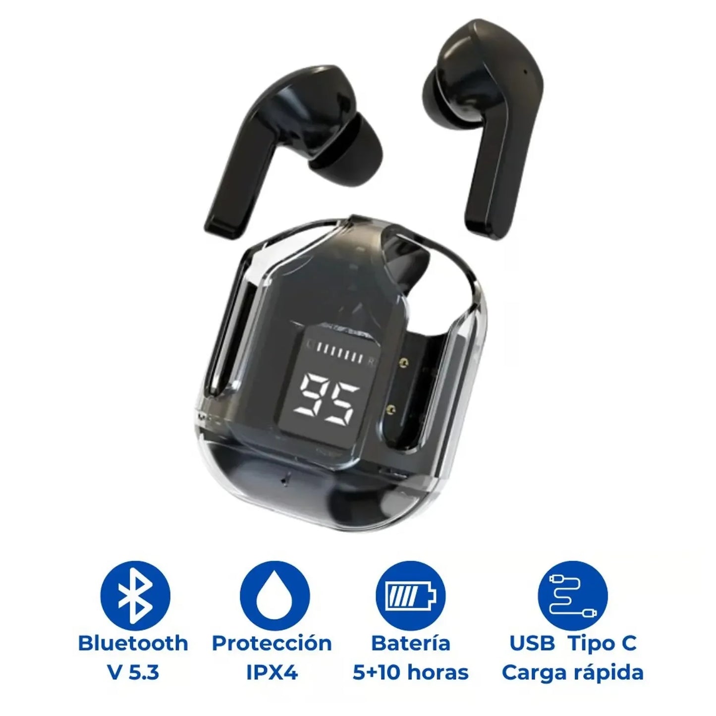 EARPODS TS68 CRISTAL