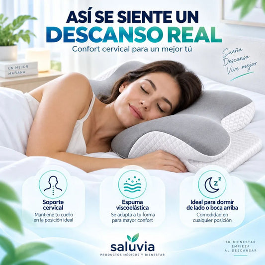 Almohada Ergonómica Viscoelástica