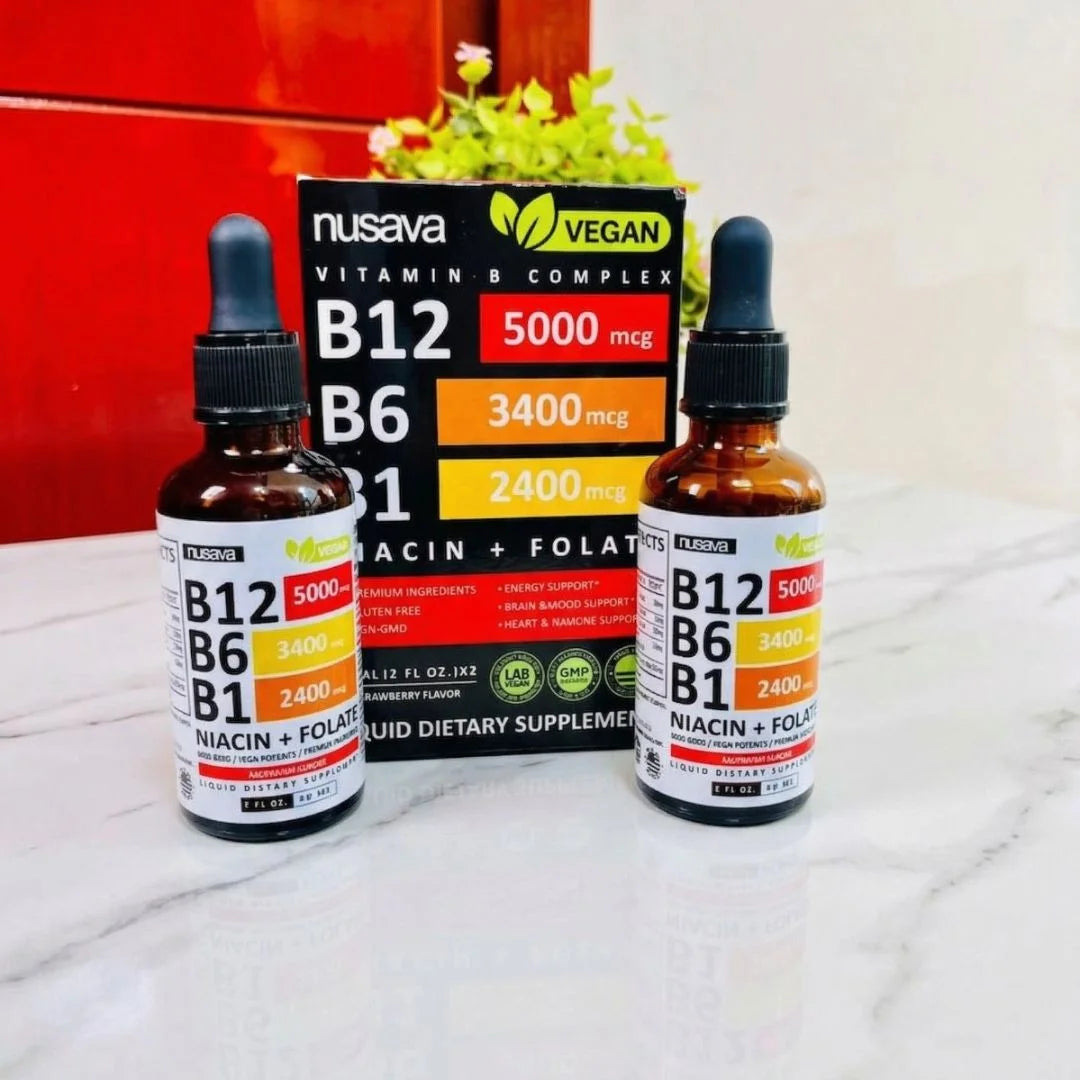 Nusava Complejo B Líquido 5000 mcg