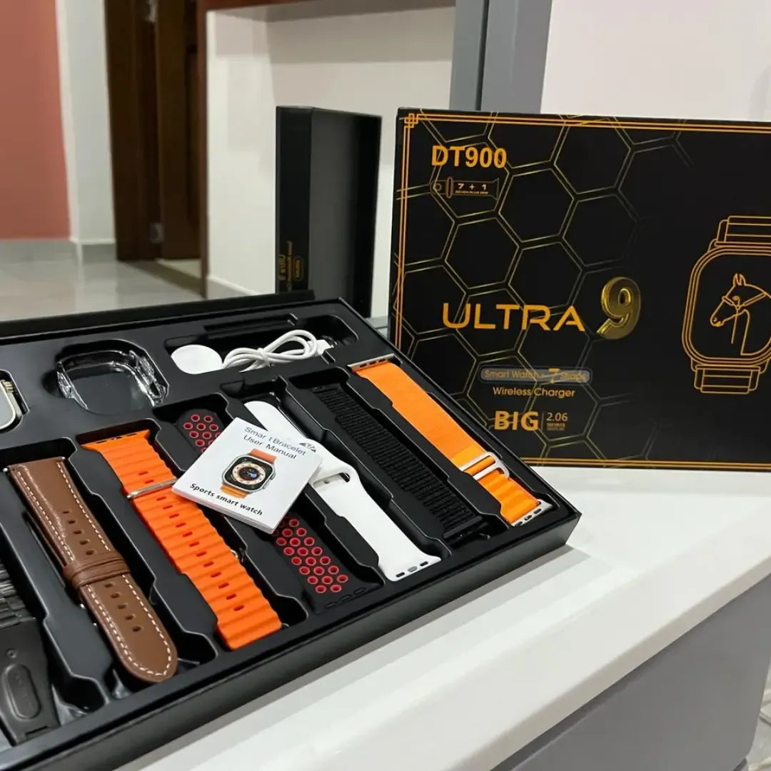 WACH DT900 ULTRA CON 7 CORREAS + EARPODS DE REGALO